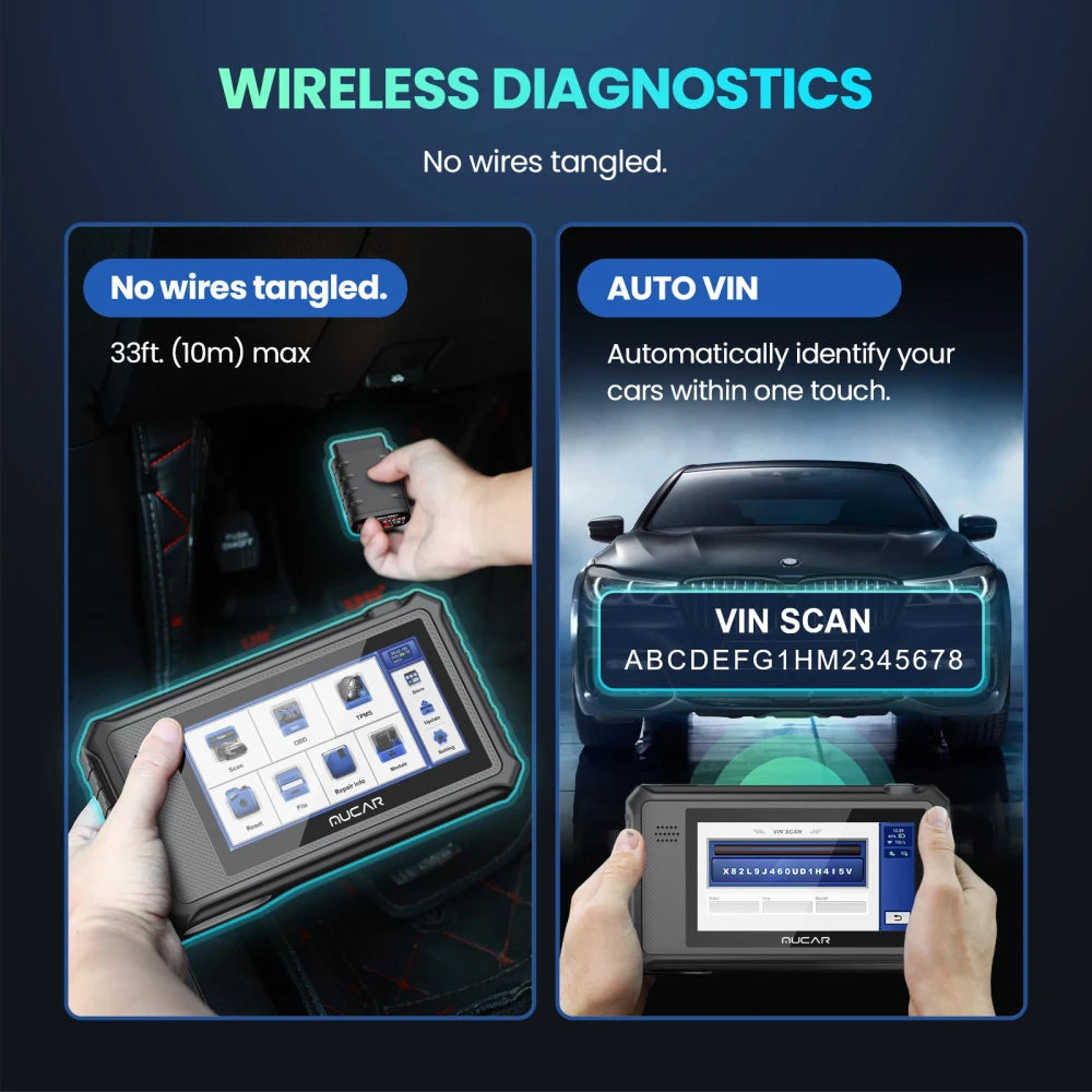 MUCAR OBD2 Diagnostic Scanner